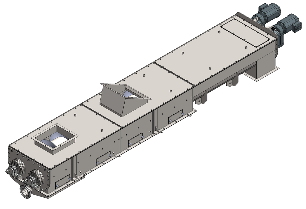 Double screw conveyor SC22